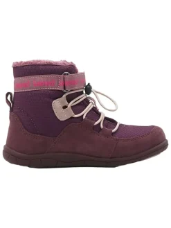 Leren barefootschoenen rood