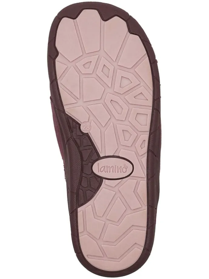 Leren barefootschoenen rood