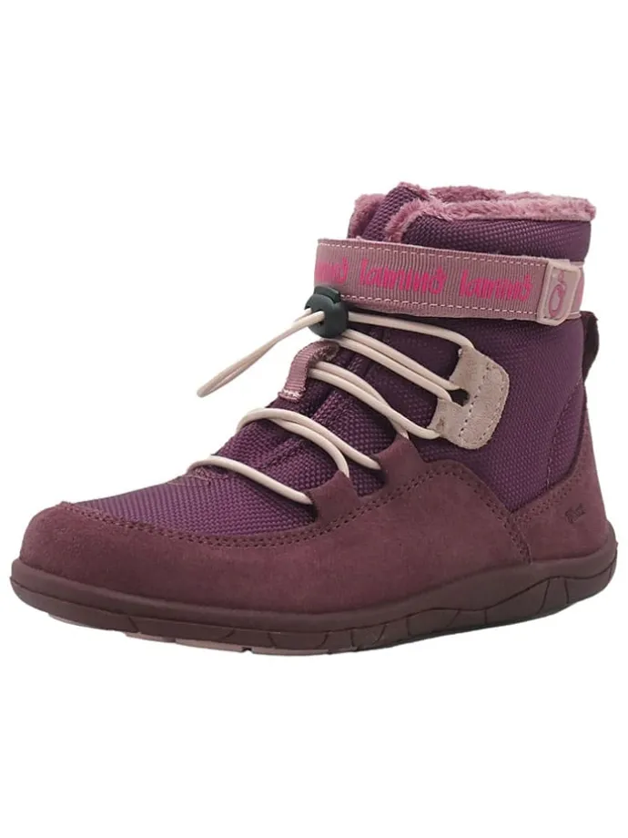 Leren barefootschoenen rood