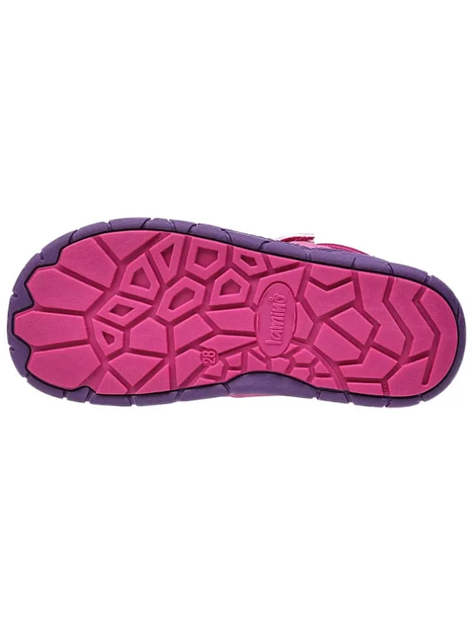 Leren barefootschoenen roze