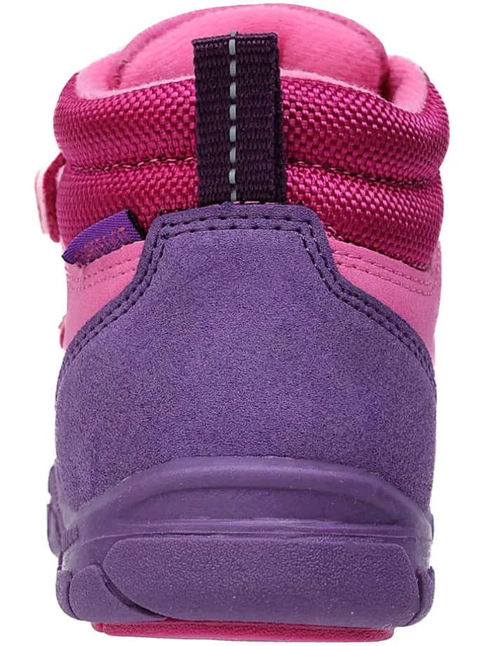 Leren barefootschoenen roze