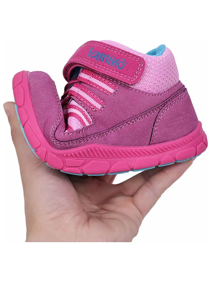 Leren barefootschoenen roze