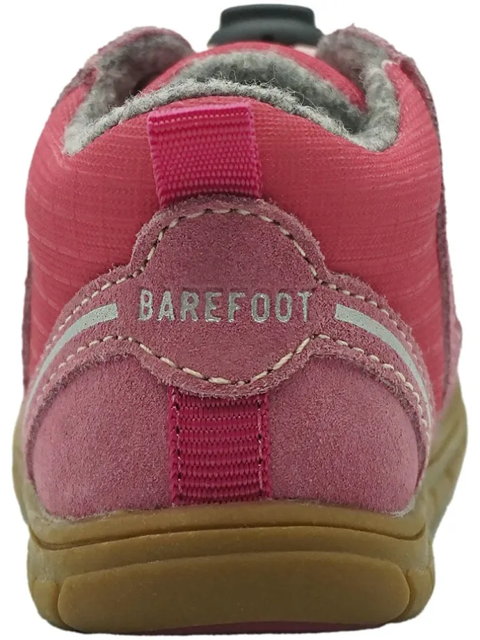 Leren barefootschoenen roze