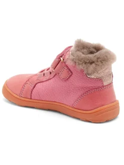 Leren barefootschoenen roze