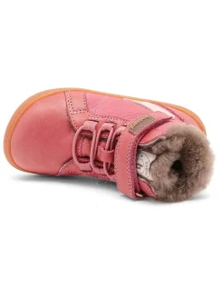 Leren barefootschoenen roze