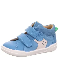 Leren barefootschoenen "Superfree" blauw