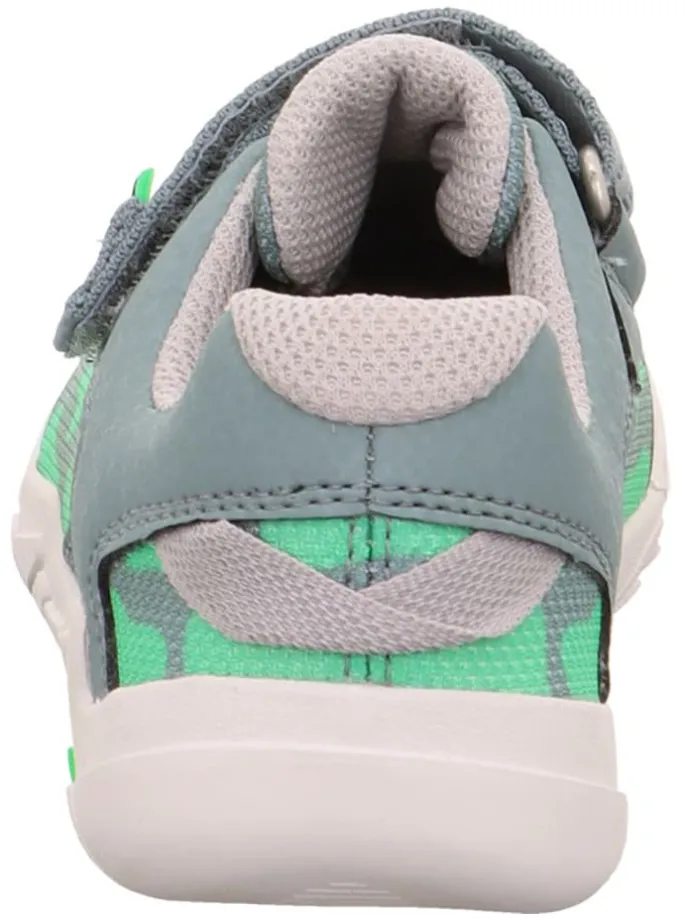 Leren barefootschoenen "Trace" groen