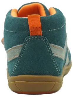 Leren barefootschoenen turquoise
