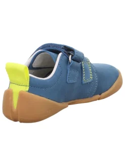 Leren barefootschoenen "Vento" blauw