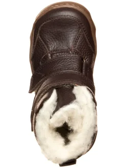 Leren barefootwinterboots bruin