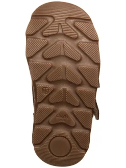 Leren barefootwinterboots groen
