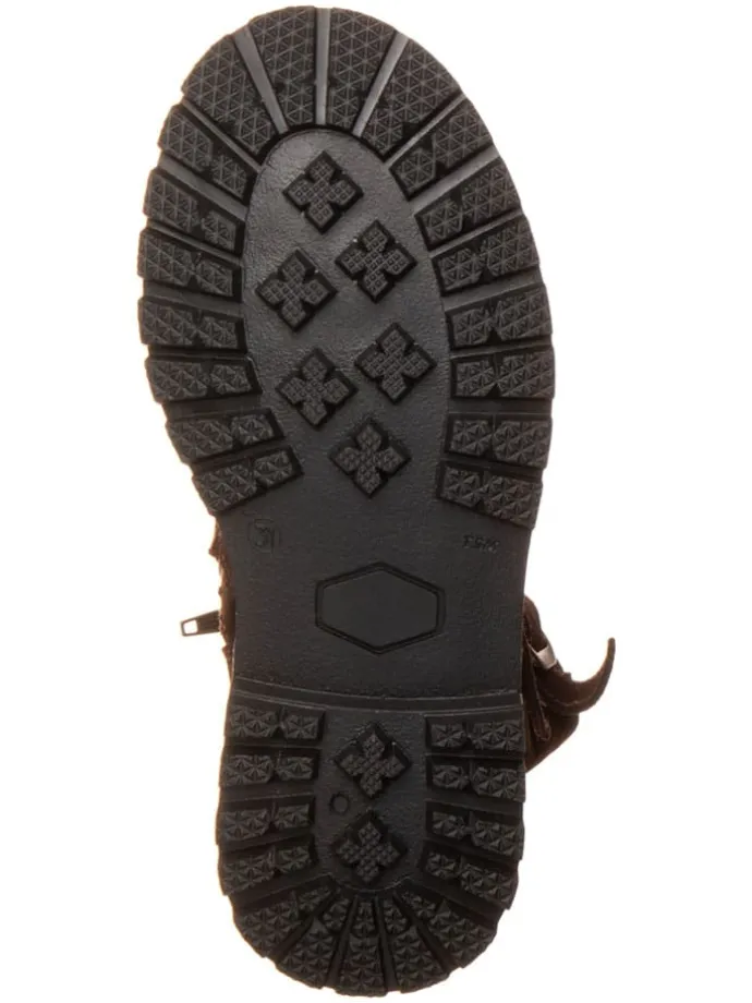 Leren boots bruin