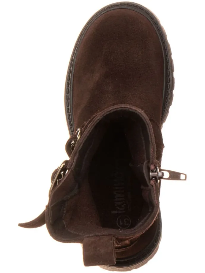 Leren boots bruin