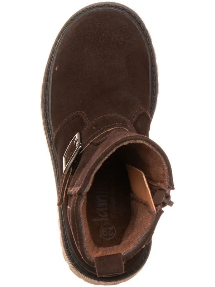 Leren boots bruin