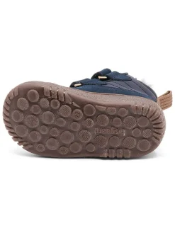 Leren boots donkerblauw