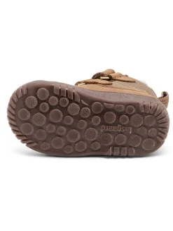 Leren boots kaki