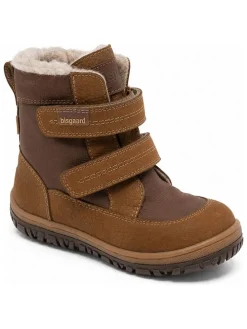 Leren boots kaki