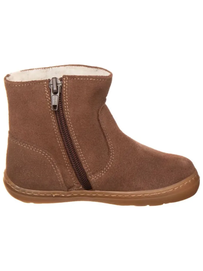 Leren boots lichtbruin