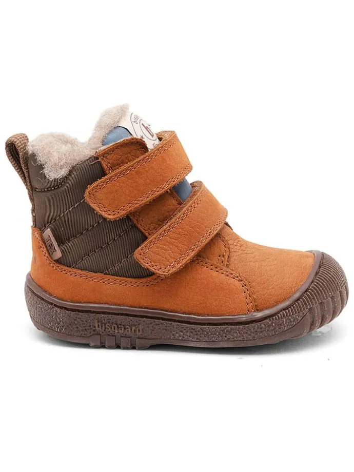 Leren boots lichtbruin