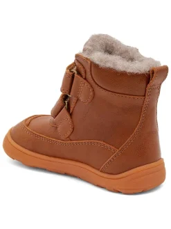 Leren boots lichtbruin