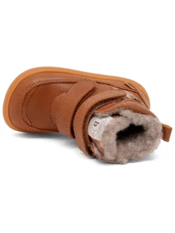 Leren boots lichtbruin