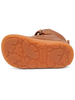 Leren boots lichtbruin