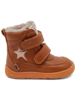 Leren boots lichtbruin
