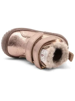 Leren boots lichtroze