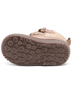 Leren boots lichtroze