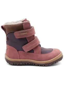 Leren boots paars