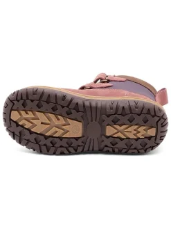 Leren boots paars