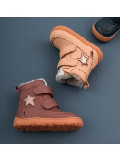 Leren boots rood
