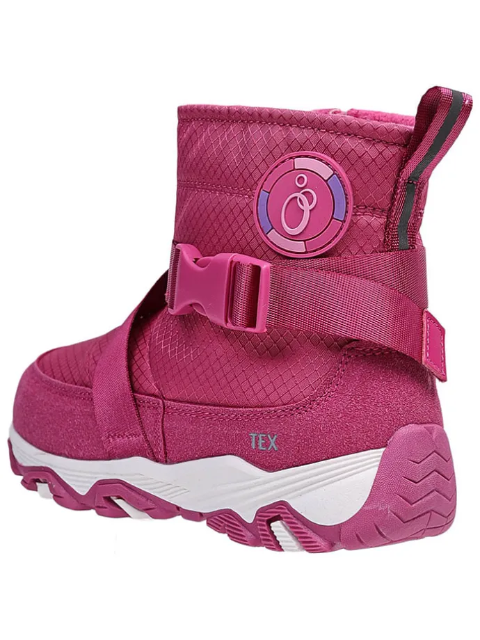 Leren boots roze