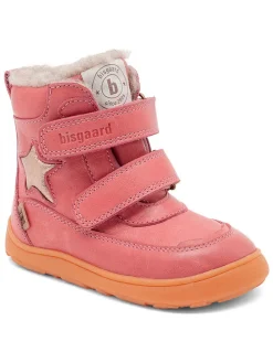 Leren boots roze