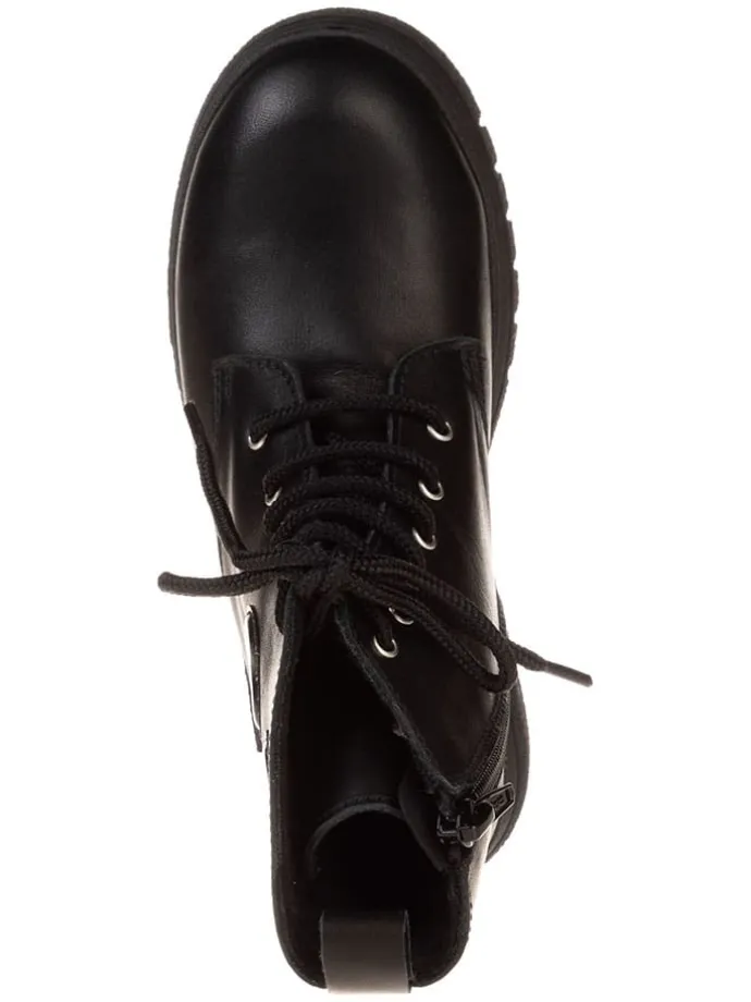 Leren boots zwart
