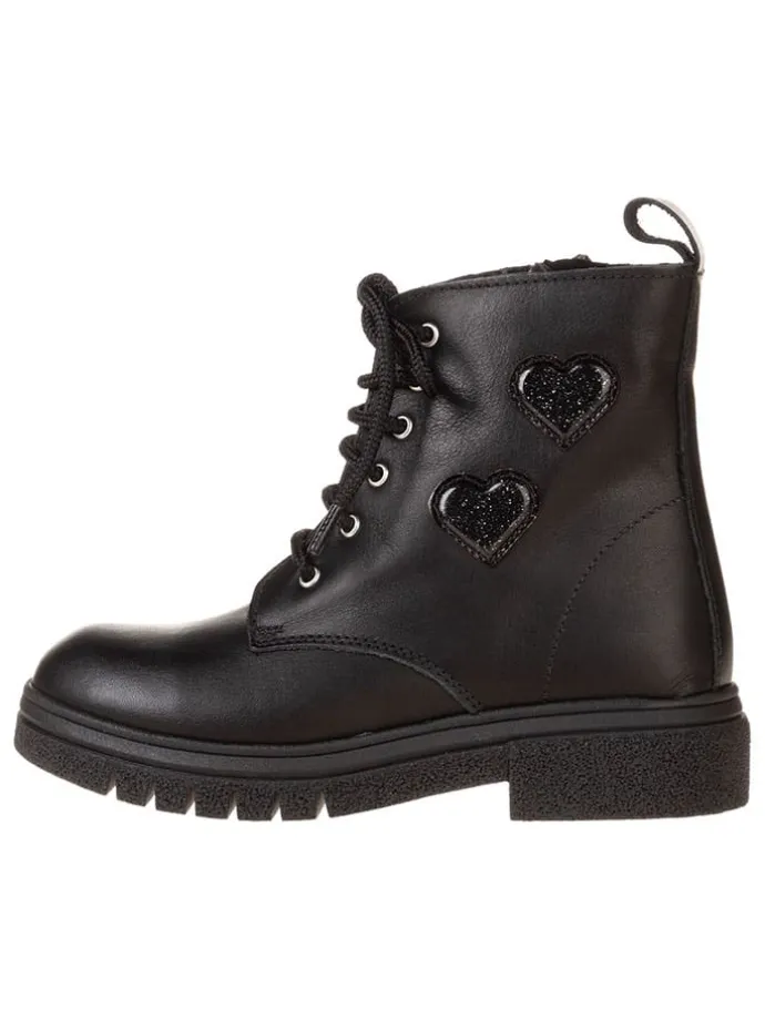 Leren boots zwart