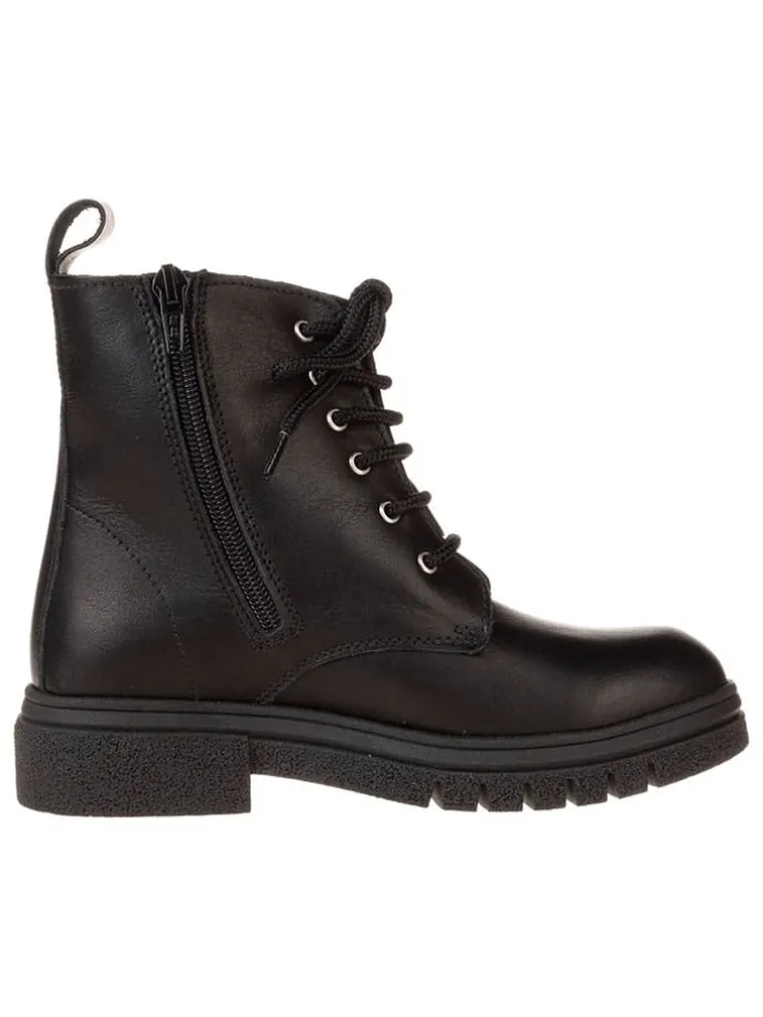 Leren boots zwart