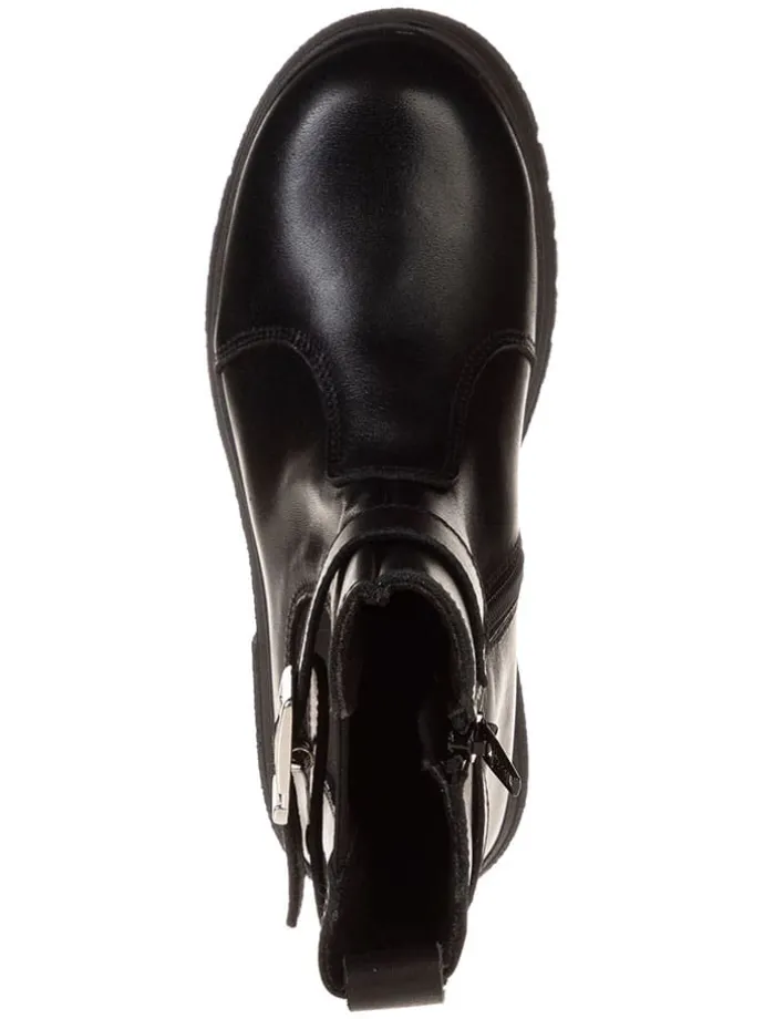 Leren boots zwart