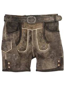 Leren broek bruin