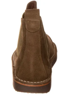 Leren chelseaboots bruin