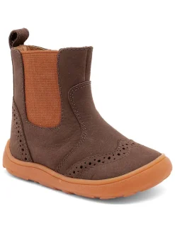 Leren chelseaboots bruin