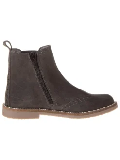 Leren chelseaboots bruin