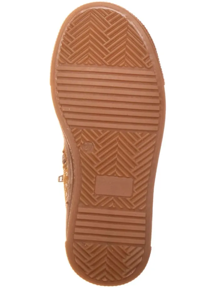 Leren chelseaboots lichtbruin