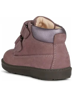 Leren enkelboots