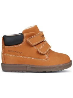 Leren enkelboots 