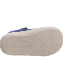 Leren enkelsandalen "Bede" donkerblauw