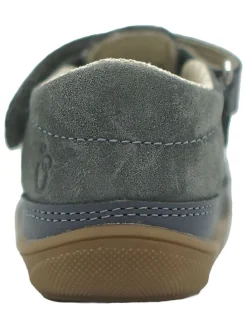 Leren enkelsandalen blauw