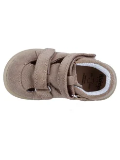 Leren enkelsandalen "Dash" beige