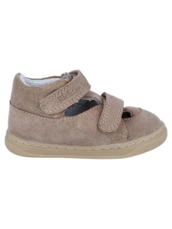 Leren enkelsandalen 