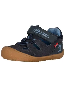Leren enkelsandalen 